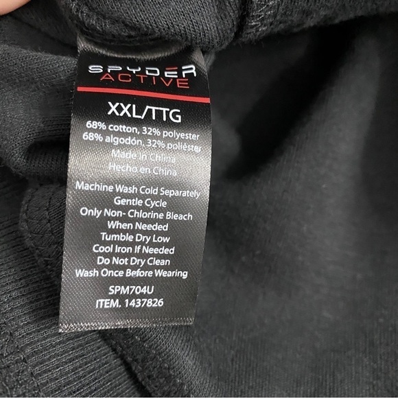 Spider Active Pro Web Joggers in Black, Size Men’s Size XXL - Picture 11 of 13